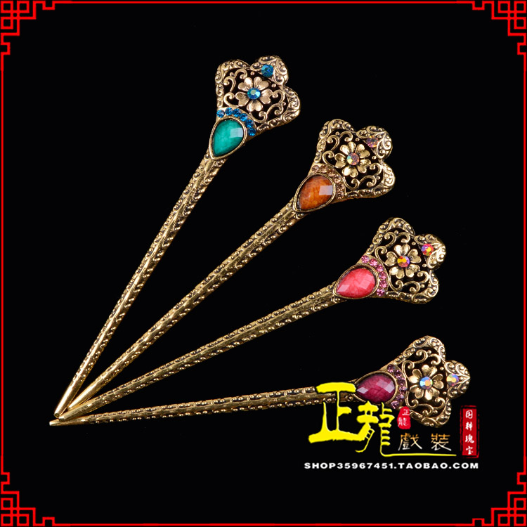 渭南头饰老旦青衣员外夫人簪子 老旦发簪