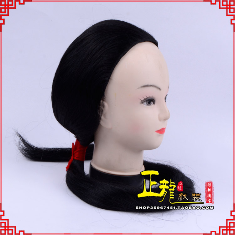 渭南古装影视演出头套花旦假发 真发古装发