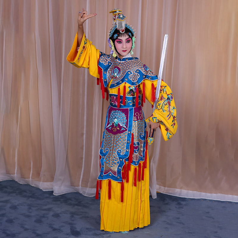 渭南霸王别姬虞姬服 软绉别姬服