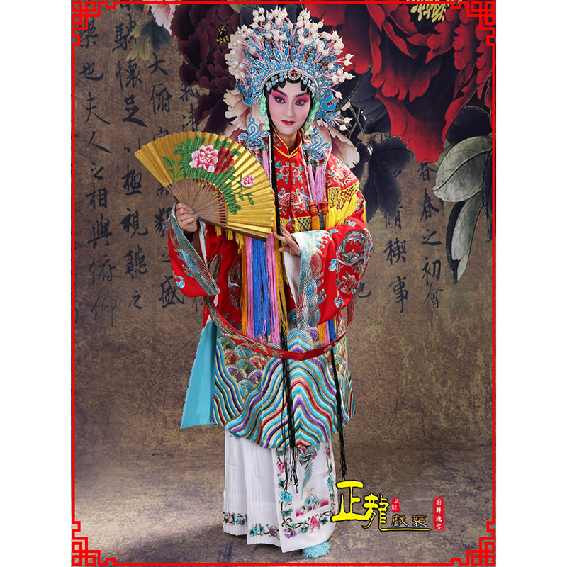 渭南凤袍杨贵妃贵妃醉酒 软绉团凤女蟒