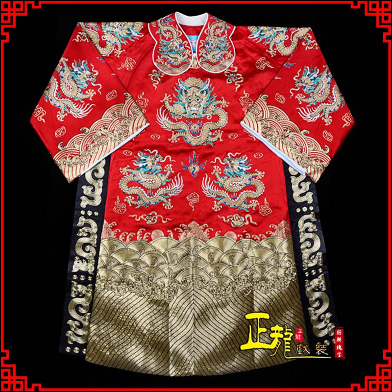 渭南皇帝蟒袍全金八宝团龙蟒