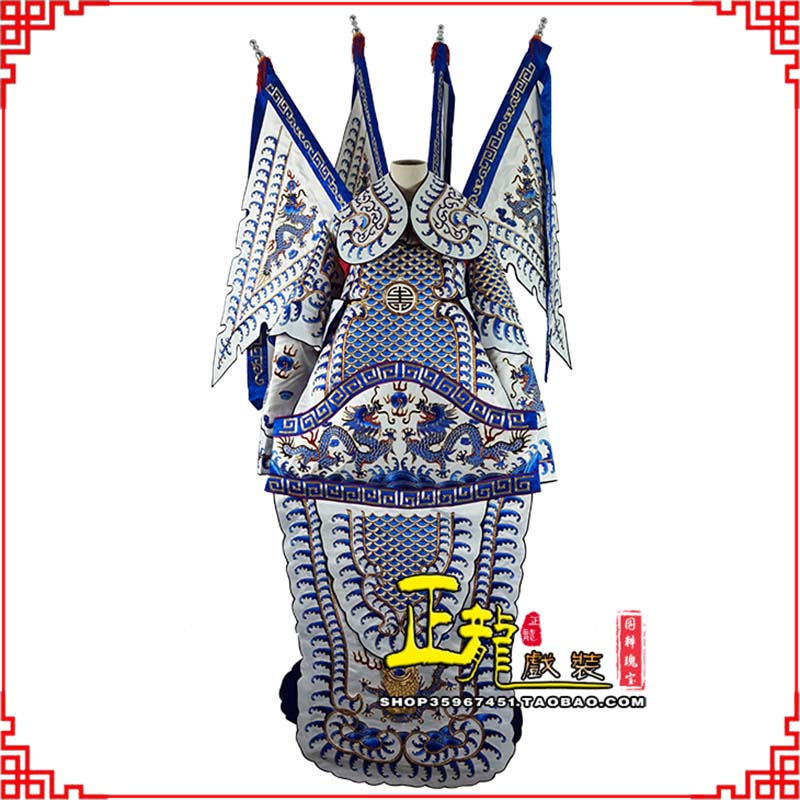 渭南武生武将大靠祥龙勾金