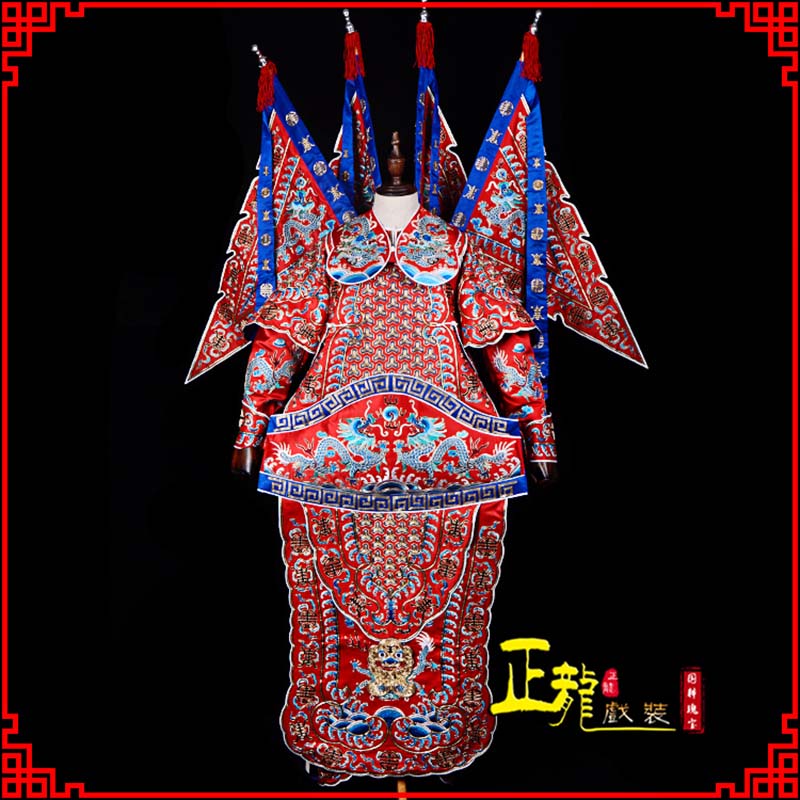 渭南武生戏服戏曲武将靠